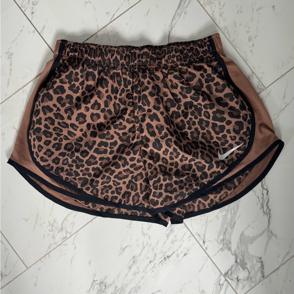 Nike Pants - Nike Leopard Print Athletic Shorts